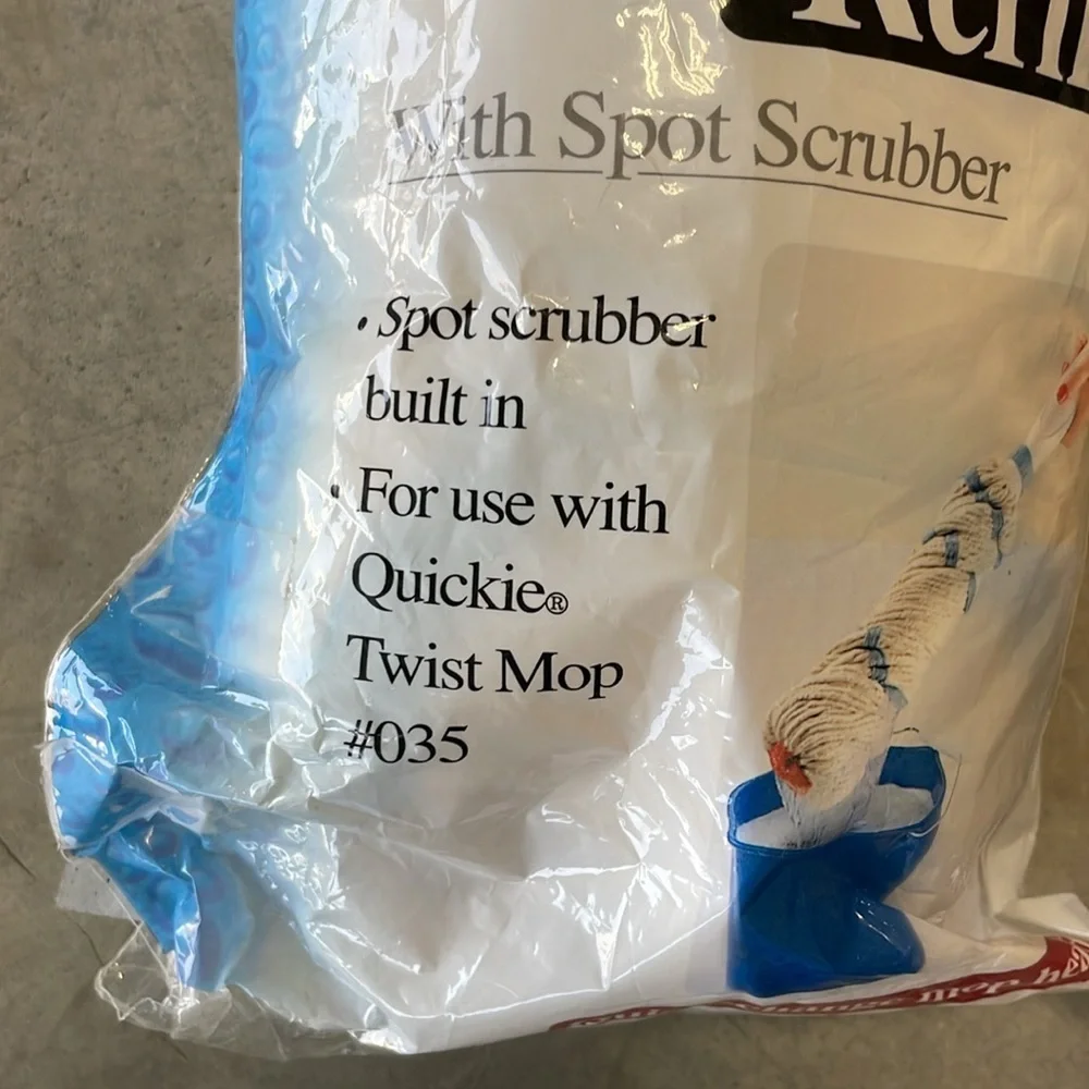 Quickie Clean Results Twist Mop Refill Spot Scrubber Industrial NEW - Picture 3 of 6